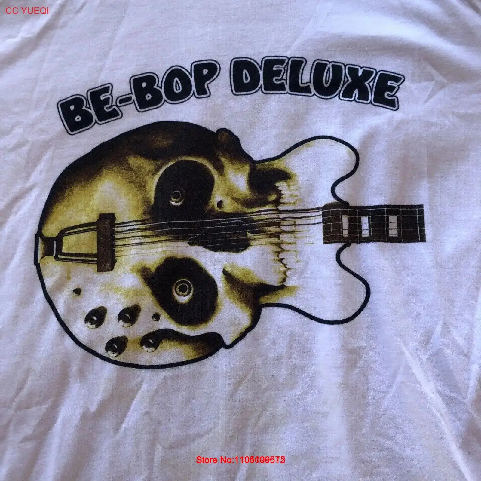 Vintage Fashion Victim Shirt - Be Bop Deluxe Tişört Beyaz Medium
