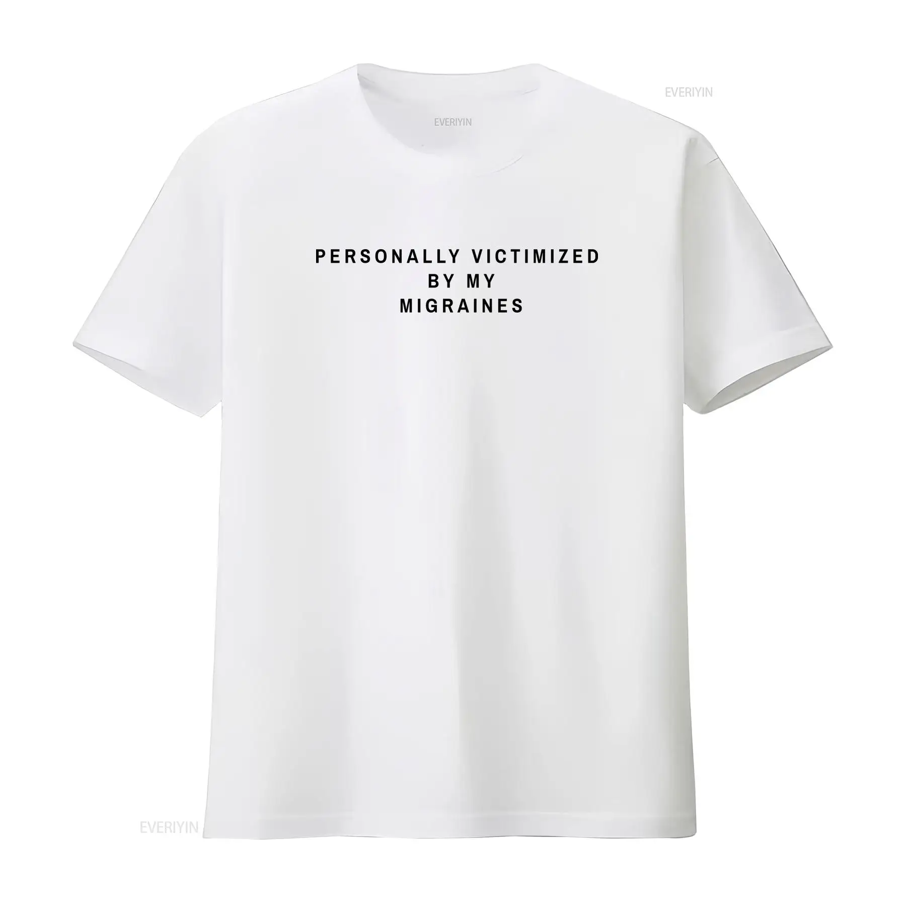 Vintage Fashion Victim Shirt - Migrenlerimle kişisel olarak ilgilenen bir sorunumun