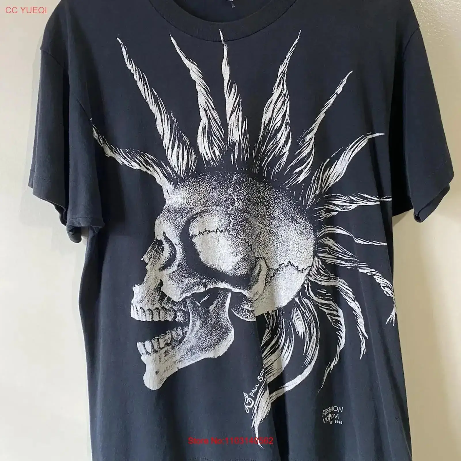 Vintage Fashion Victim Shirt - Moda Kurbanı Vintage Tişört 1990 Yıkanmış