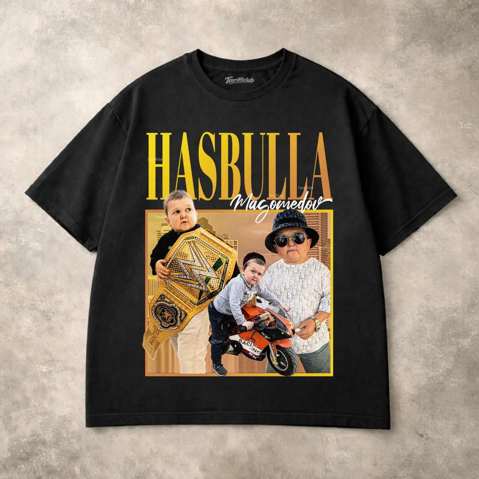 Vintage Fashion Influencers - Hasbulla Tişört Komik Meme Influencer Viral