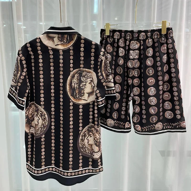 Vintage Fashion For Men - Ropa Hombre Kraliyet Lüks Erkek Gömlek