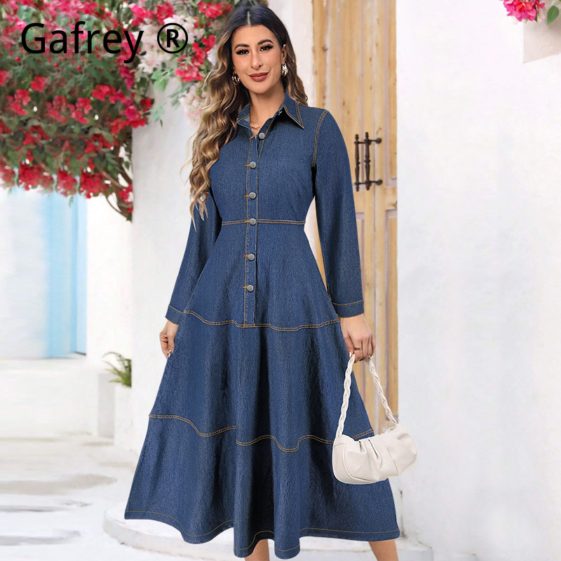 Yeni Moda Kot Jean Gömlek Elbi - Vintage Fashion Jeans incelemesi ve fiyatı