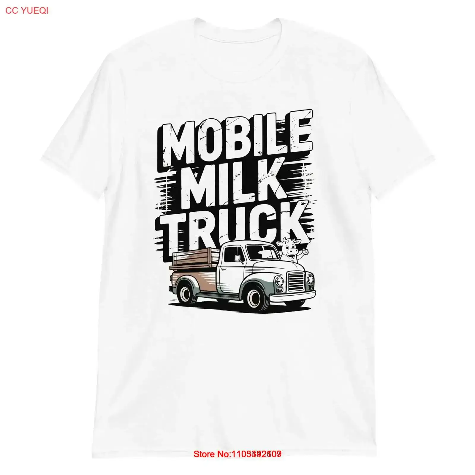 Mobil Süt Kamyonu Tişörtü Vint - Vintage Fashion Market incelemesi ve fiyatı