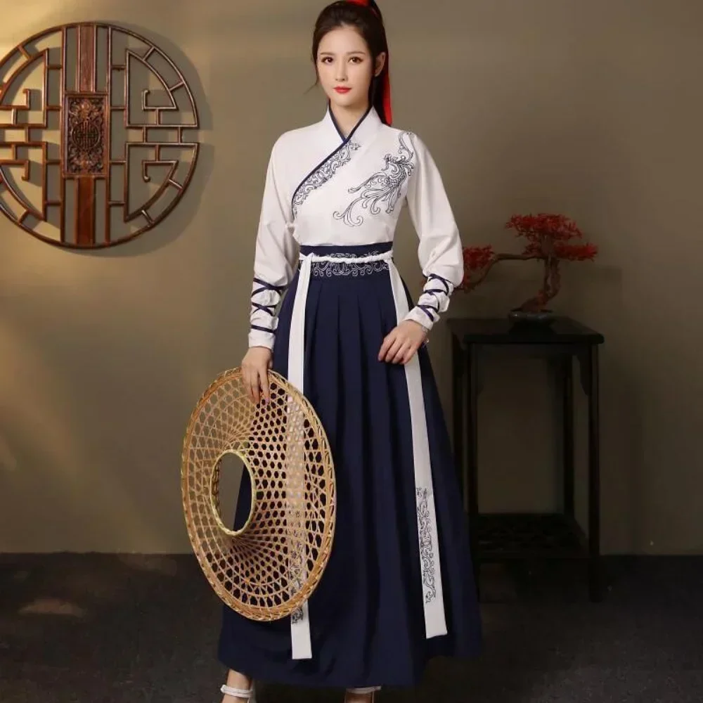 Modern Hanfu Kadın Üst Etek 2  - Vintage Fashion Style Men incelemesi ve fiyatı