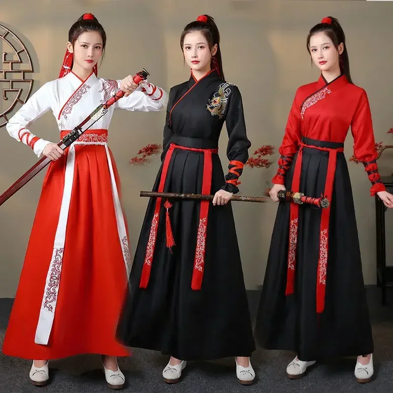 Modern Hanfu Kadın Üst Etek 2  - Vintage Fashion Style Men incelemesi ve fiyatı