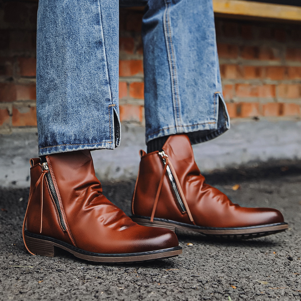 2026 erkek hakiki deri Vintage - Vintage Fashion Style Men incelemesi ve fiyatı