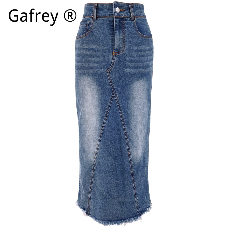Kadınlar İçin Kot Midi Etek Yü - Vintage Fashion Jeans incelemesi ve fiyatı