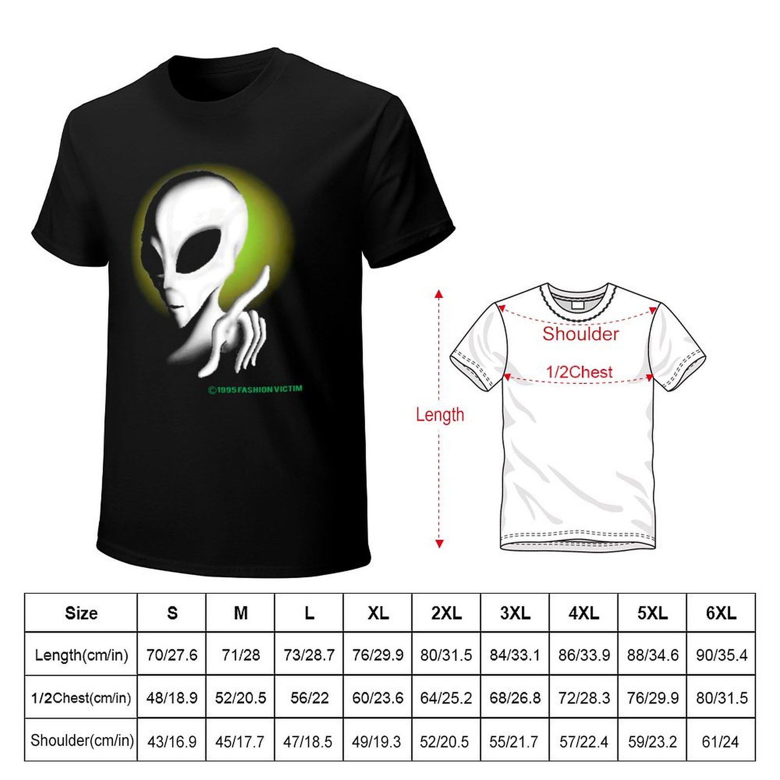 1995 ALIEN Vintage Karanlıkta  - Vintage Fashion Victim Shirt incelemesi ve fiyatı