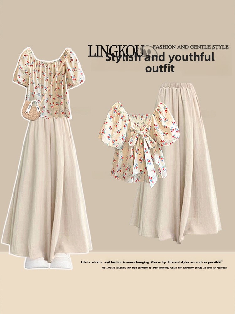 Yüksek Bel Çiçek Desenli Üç Pa - Vintage Fashion Years incelemesi ve fiyatı