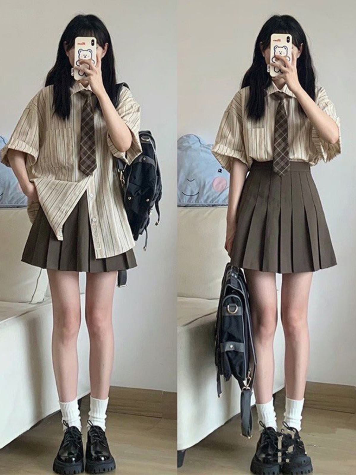 Şık Çizgili Gömlek Kadın Minya - Vintage Fashion Years incelemesi ve fiyatı